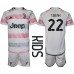 Juventus Timothy Weah #22 Barnkläder Borta matchtröja till baby 2023-24 Kortärmad (+ Korta byxor) Billigt
